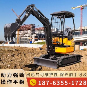 物料清理用推土机 栽树用微小挖机 操作简单容易上手农用小钩机