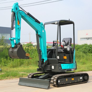 农用小挖机旱厕改造工程出租钩机微型室内用多功能3吨小型挖掘机