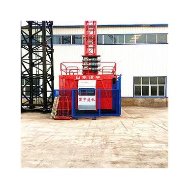 SC200/200变频施工升降机 施工升降机标准节 生产单笼施工升降机