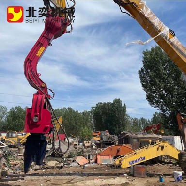 液压振动锤 钢板桩打桩机 挖机打钢护筒拉伸桩机