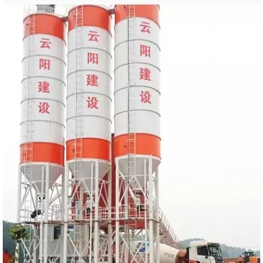 润天智科的混凝土搅拌站