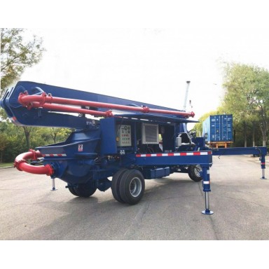 混凝土泵 混凝土泵车 天泵车 14米天泵 ZHBTB40R-14型号 小天泵
